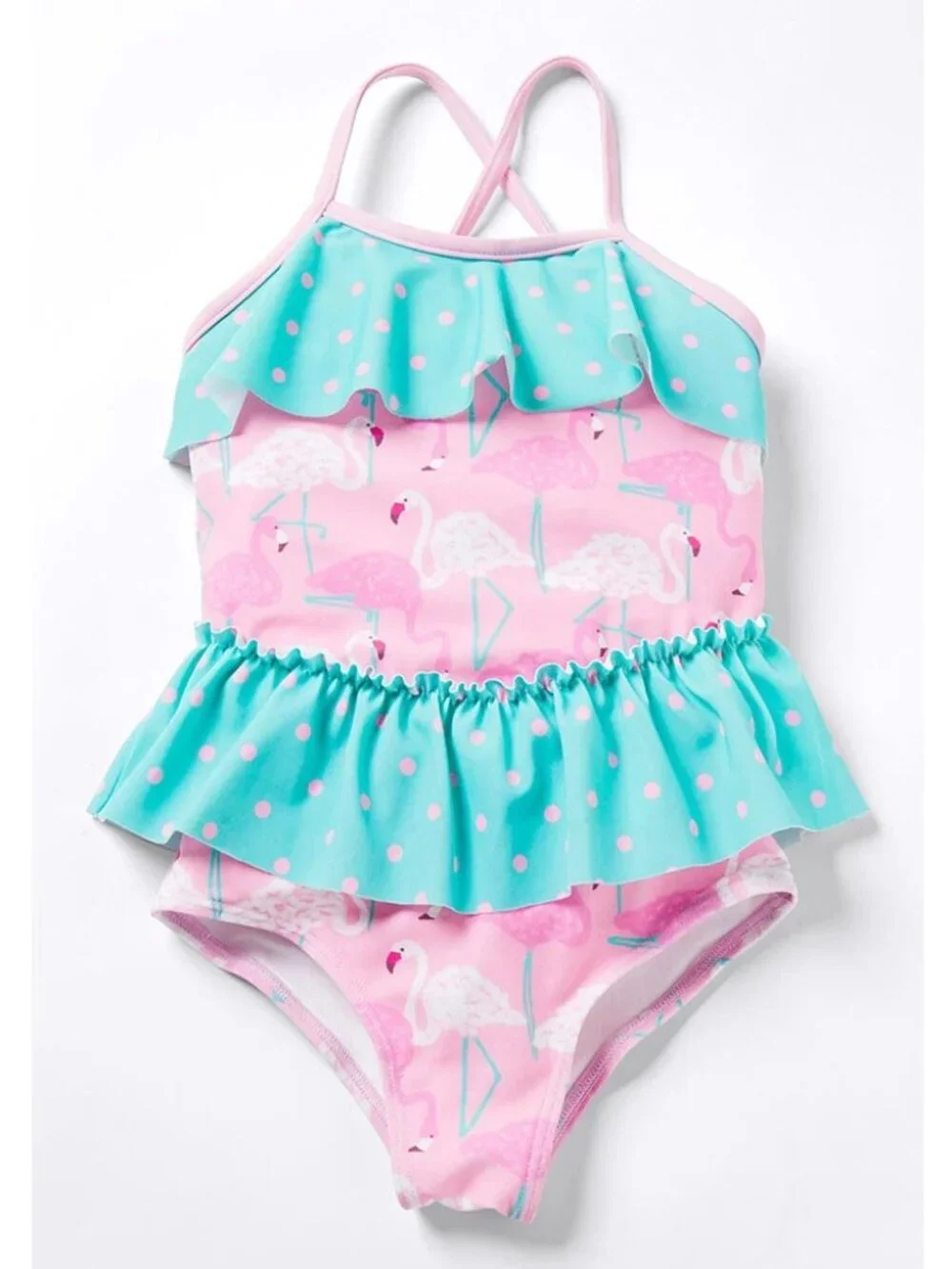 Matilda Jane | Enchanted Garden Island Party One-Piece Girls Swimsuit | Size 10